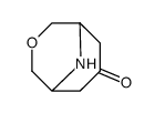 3-Oxa-9-azabicyclo[3.3.1]nonan-7-one Structure