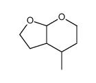 4-methyl-3,3a,4,5,6,7a-hexahydro-2H-furo[2,3-b]pyran结构式