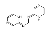 N,N'-di(pyrazin-2-yl)methanediamine结构式