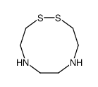 1,2,5,8-dithiadiazecane Structure