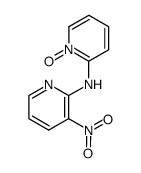 2-(3-nitro-2-pyridylamino)pyridine 1-oxide结构式