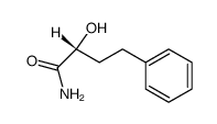 (R)-2-hydroxy-4-phenyl-butyric acid amide结构式