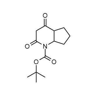 tert-Butyl 2,4-dioxooctahydro-1H-cyclopenta[b]pyridine-1-carboxylate picture