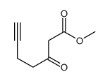 3-氧代庚-6-炔酸甲酯结构式