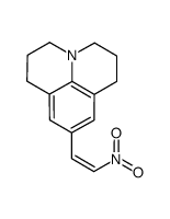 2,3,6,7-Tetrahydro-9-[(E)-2-nitrovinyl]-1H,5H-benzo[ij]quinolizine Structure