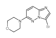 4-(3-Bromoimidazo[1,2-b]pyridazin-6-yl)morpholine structure