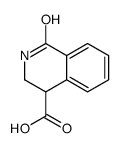 1-oxo-3,4-dihydro-2H-isoquinoline-4-carboxylic acid结构式