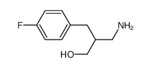 3-amino-4-fluorobenzyl-1-propanol Structure
