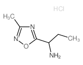 1-(3-methyl-1,2,4-oxadiazol-5-yl)-1-propanamine(SALTDATA: HCl) picture