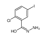 2-CHLORO-5-IODOBENZHYDRAZIDE structure