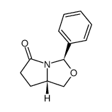 (3R,7AS)-3-PHENYLTETRAHYDROPYRROLO[1,2-C]OXAZOL-5(3H)-ONE Structure