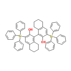 R-3,3'-Bis(triphenylsilyl)-5,5',6,6',7,7',8,8'-octahydro-1,1'-bi-2,2'-naphthol picture