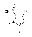 1H-Pyrrole-2-carbonyl chloride, 3,5-dichloro-1-methyl- (9CI) structure