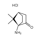 1-aminoapocamphor hydrochloride结构式