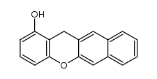 12H-benzo[b]xanthen-1-ol结构式