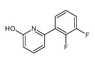 6-(2,3-difluorophenyl)-1H-pyridin-2-one结构式