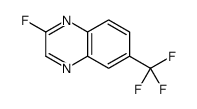2-fluoro-6-(trifluoromethyl)quinoxaline结构式