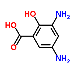 3,5-Diaminosalicylic acid Structure