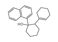 2-cyclohex-1-enyl-1-[1]naphthyl-cyclohexanol Structure