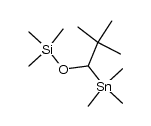 ((trimethylsilyl)oxy)(t-butyl(CH))trimethylstannane Structure