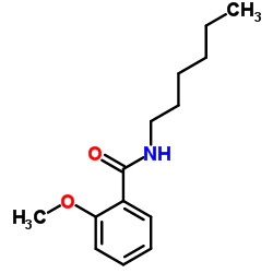 N-n-Hexyl-2-Methoxybenzamide structure