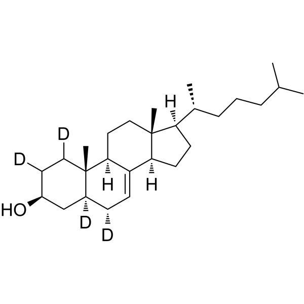 (S)-Lathosterol-d4 Structure