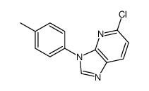 5-chloro-3-p-tolyl-3H-imidazo[4,5-b]pyridine结构式