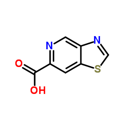 噻唑并[4,5-c]吡啶-6-羧酸结构式