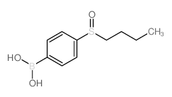 (4-(BUTYLSULFINYL)PHENYL)BORONIC ACID structure