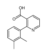 2-(2,3-dimethylphenyl)pyridine-3-carboxylic acid结构式