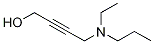 N-Ethyl-N-propyl-4-amino-2-butyn-1-ol结构式