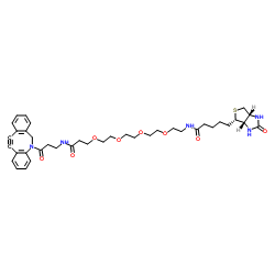 DBCO-PEG4-Biotin structure