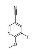 5-cyano-3-fluoro-2-methoxypyridine structure