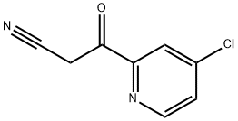 3-(4-chloropyridin-2-yl)-3-oxopropanenitrile structure