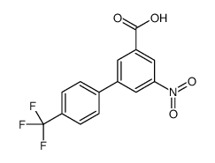 3-nitro-5-[4-(trifluoromethyl)phenyl]benzoic acid Structure