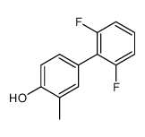 4-(2,6-difluorophenyl)-2-methylphenol结构式