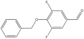 4-(benzyloxy)-3,5-difluorobenzaldehyde Structure