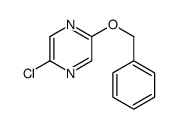 2-chloro-5-phenylmethoxypyrazine结构式