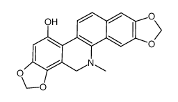 10-hydroxydihydrosanguinarine结构式