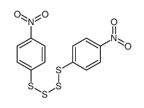 1-nitro-4-[(4-nitrophenyl)tetrasulfanyl]benzene Structure