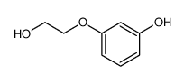 2-(3-Hydroxyphenoxy)ethanol Structure