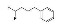 1,1-difluoro-4-phenylbutane结构式