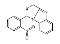 1-(2-nitrophenyl)-1,3-dihydro-[1,3]thiazolo[3,4-a]benzimidazole Structure