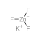 potassium,zinc,trifluoride结构式