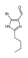 5-bromo-2-butyl-1H-imidazole-4-carbaldehyde Structure
