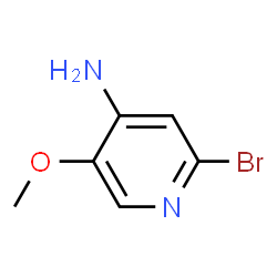 2-Bromo-5-methoxypyridin-4-amine Structure