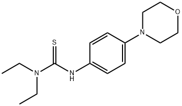 N,N-Diethyl-N'-(4-morpholin-4-ylphenyl)thiourea structure