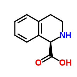 (R)-1,2,3,4-Tetrahydroisoquinoline-1-carboxylic acid Structure
