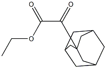 alpha-Oxotricyclo[3.3.1.1(3,7)]decane-1-acetic acid ethyl ester Structure