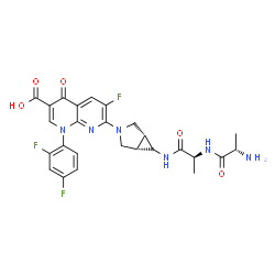 Alatrofloxacin结构式